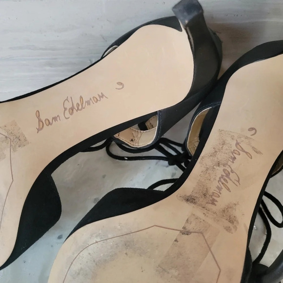 Sam Edelman  Taylor Lace Up Heels - Picture 10 of 10